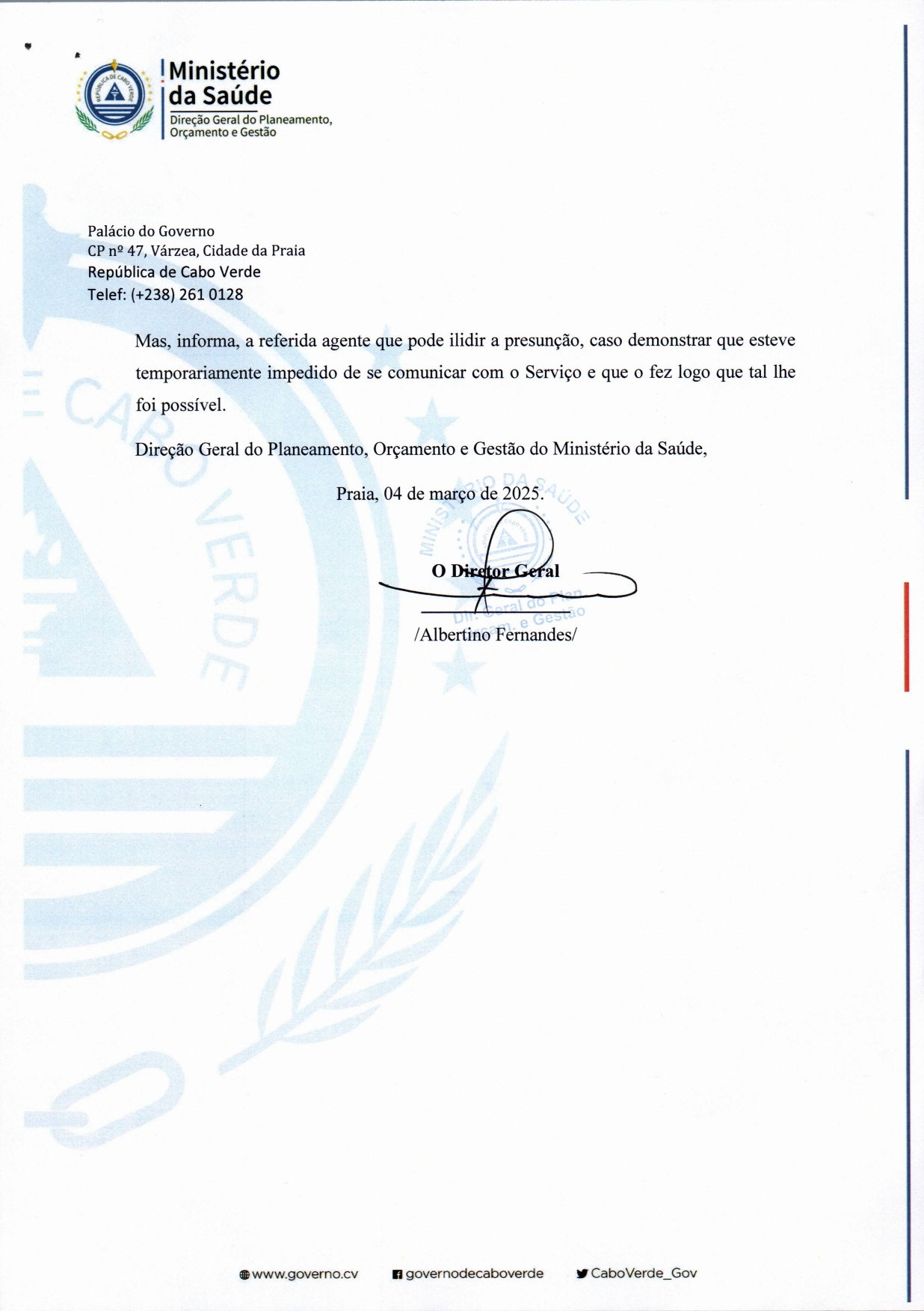 Nota nº347 DGPOG MS 2025 Auto de abandono de lugar Sra. Maria Felipa Teixeira page 0003