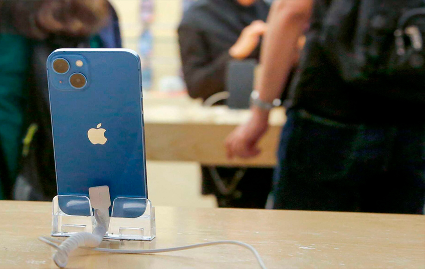 Apple cai para sexto lugar nas vendas de telemóveis na China