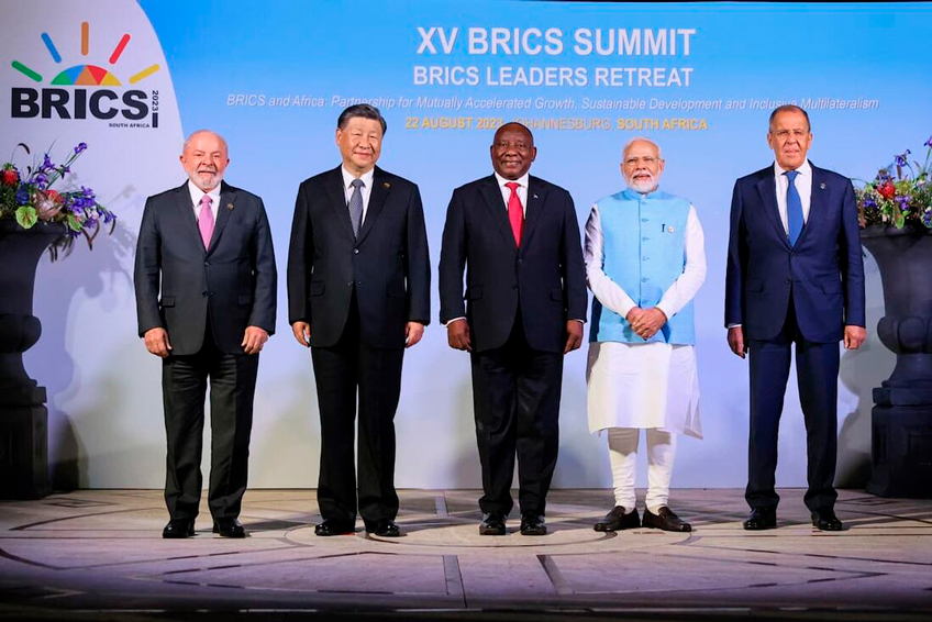 Lideres dos BRICS reunidos hoje na defesa do multilateralismo e reforma das instituições  