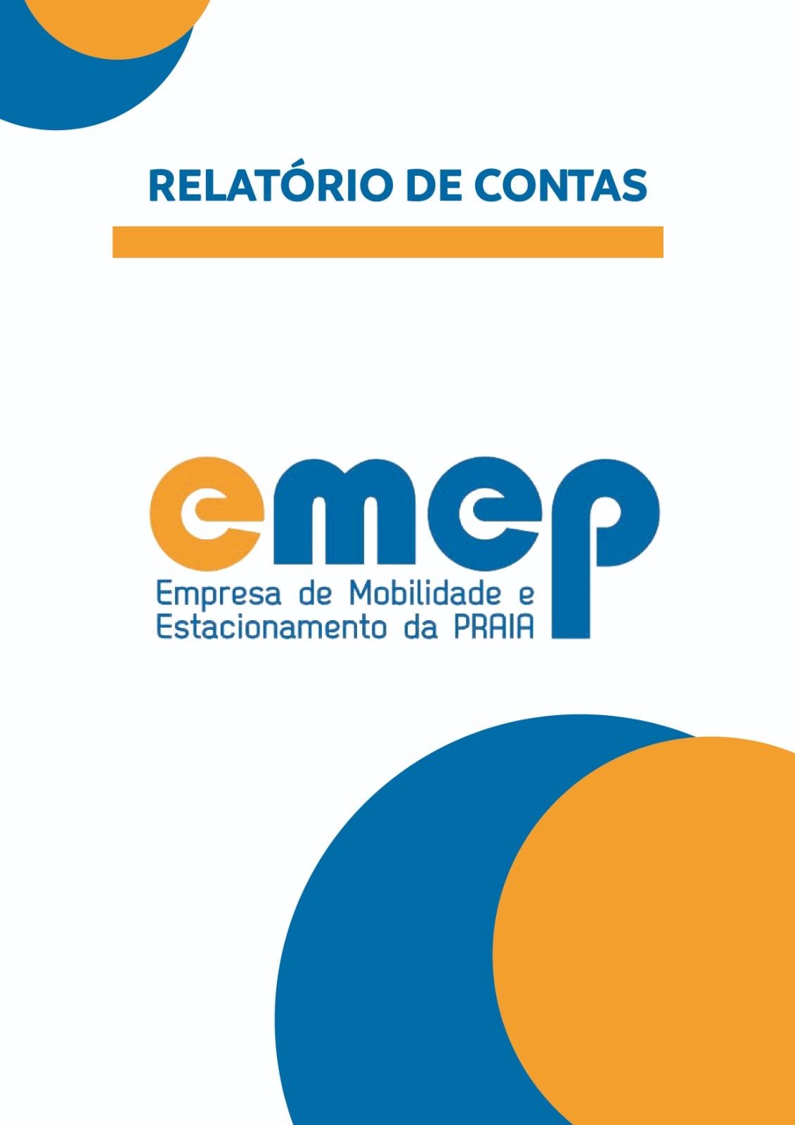 Relatório e Contas EMEP