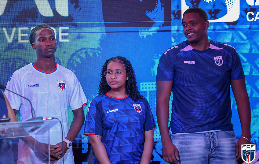 novas camisas da seleção CV